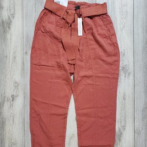 Social Standard By Sanctuary Women's High Waist Melody Paperbag Pant Marsala